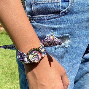 Like New Liberty of London Adjustable Wrap Style Gold Watch